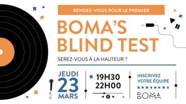 Soirée Blind Test à l'hôtel BOMA