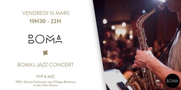 Concert de Jazz à l'hôtel BOMA