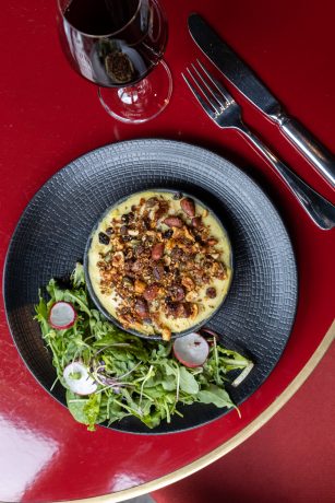 Dish served at BOMA - Restaurant downtown Strasbourg
