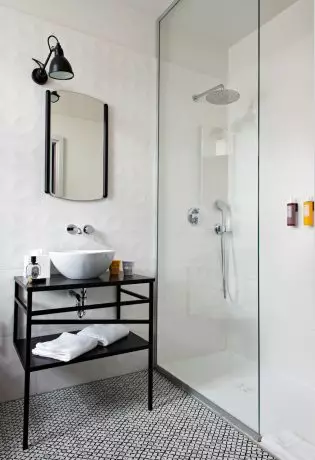 Badezimmer Hotel Boma - coole Kategorie